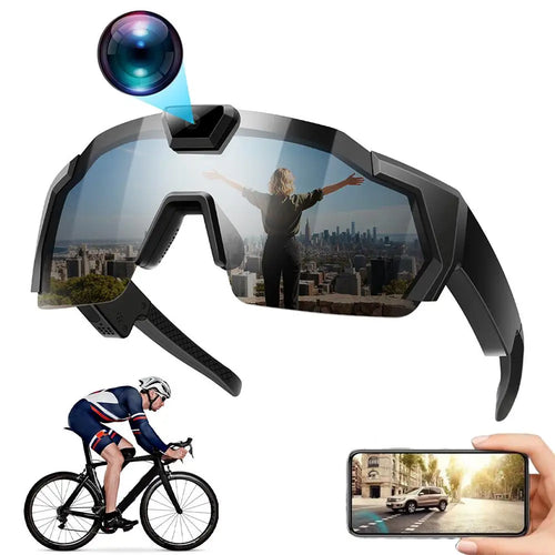 AuraLens HD 1080p Action Camera Sunglasses