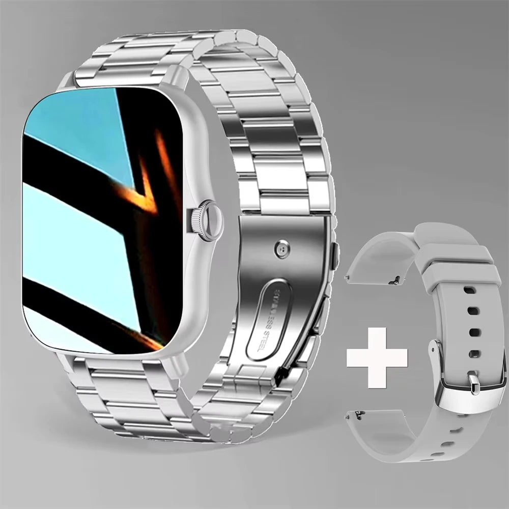 New Smart Watch HD Display Answer Call Make Calls Message Preview Sport Modes Smartwatch DIY Dial Men Women