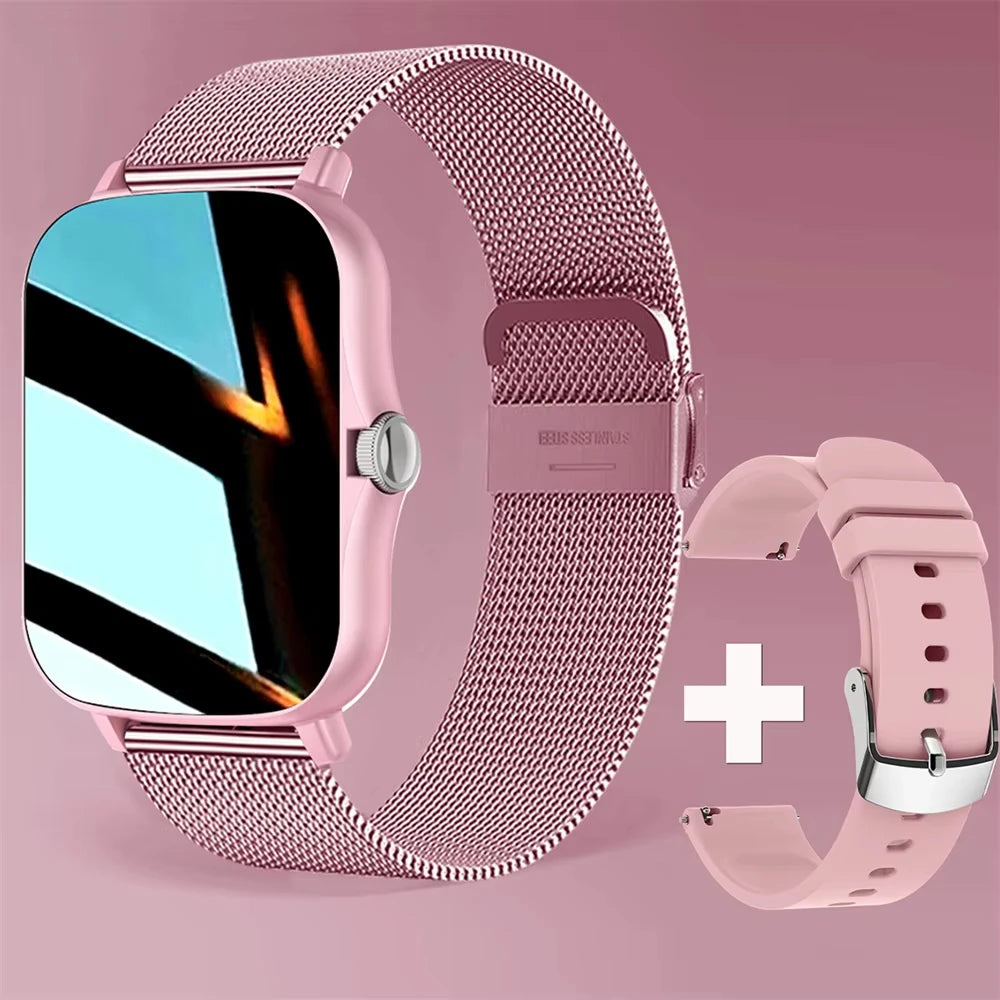 New Smart Watch HD Display Answer Call Make Calls Message Preview Sport Modes Smartwatch DIY Dial Men Women