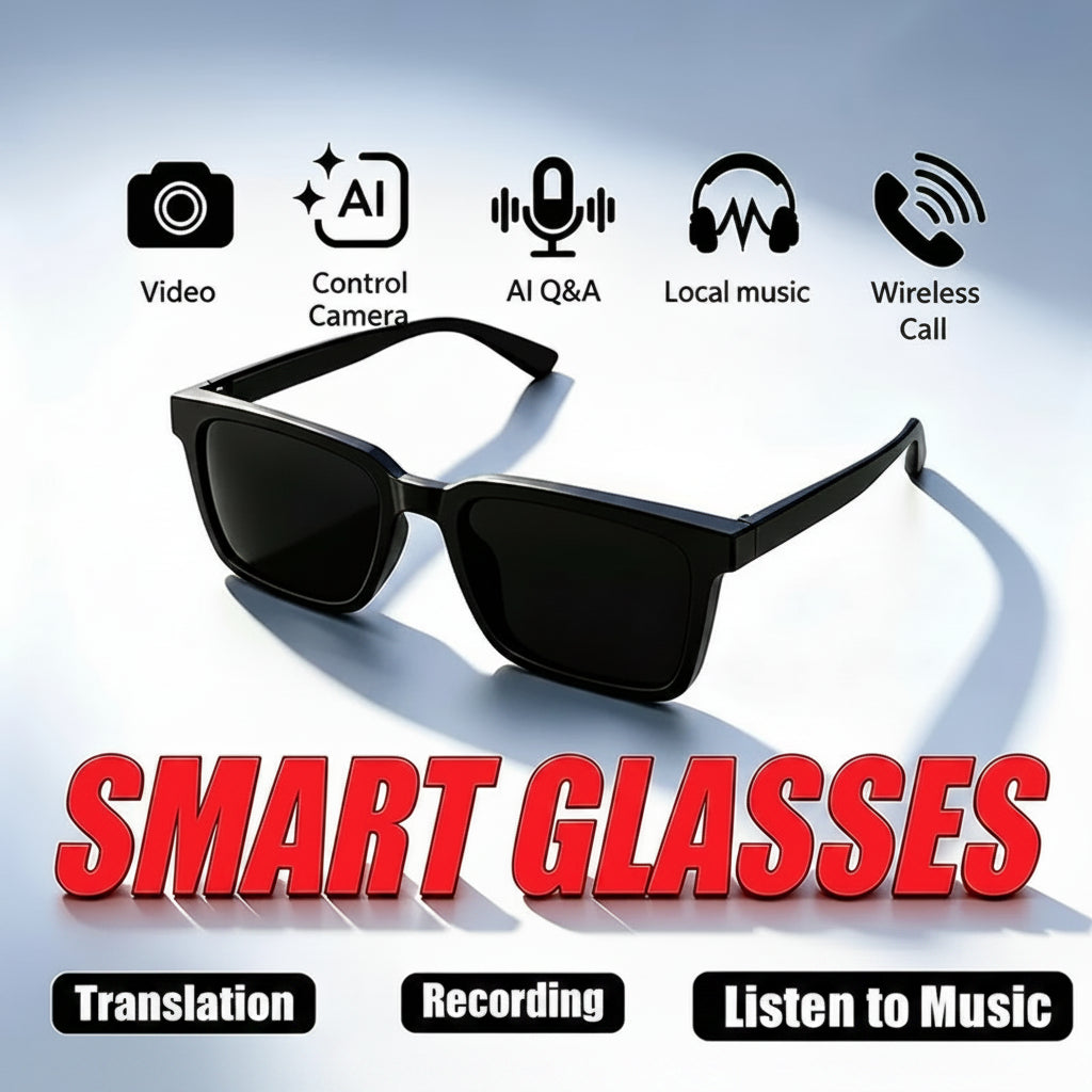 Aura AI Smart Sunglasses | 8K Camera & Audio Glasses