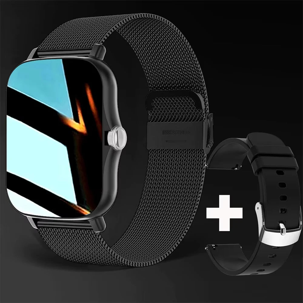 New Smart Watch HD Display Answer Call Make Calls Message Preview Sport Modes Smartwatch DIY Dial Men Women