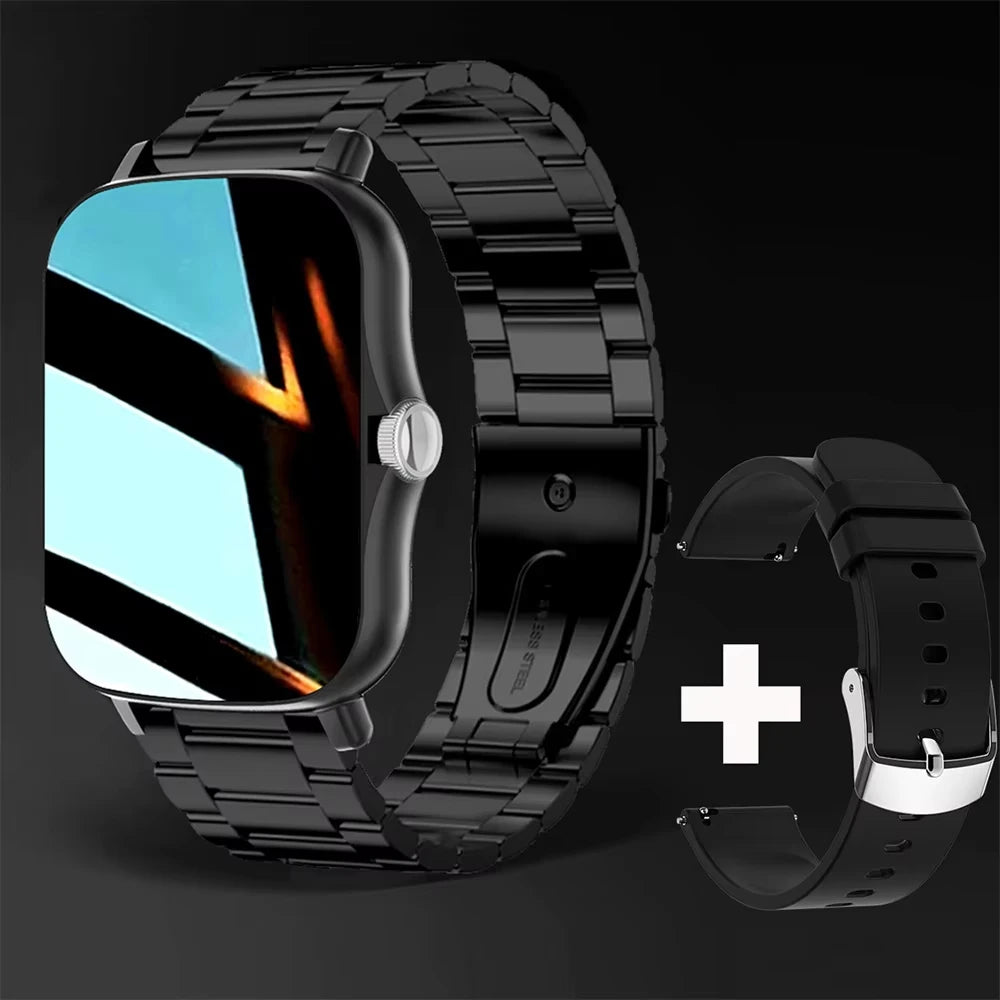 New Smart Watch HD Display Answer Call Make Calls Message Preview Sport Modes Smartwatch DIY Dial Men Women