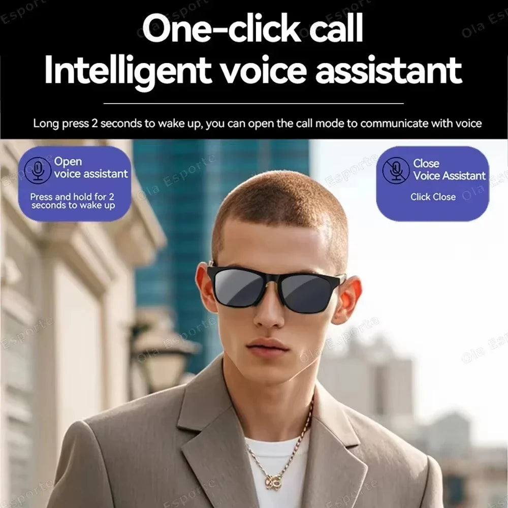 Aura AI Smart Sunglasses | 8K Camera & Audio Glasses